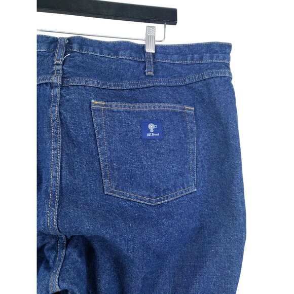 RK Brand Flannel Lined Jeans Men's Size 42x32 - Picture 3 of 11